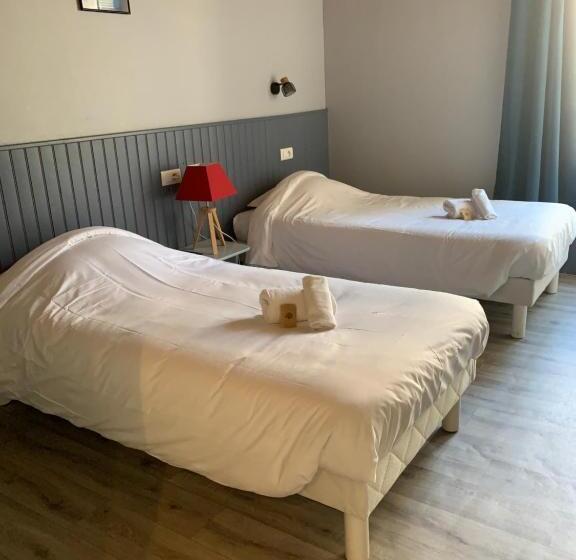 اتاق استاندارد با چشم‌انداز باغ, Hôtel & Restaurant Le Patio Vichy
