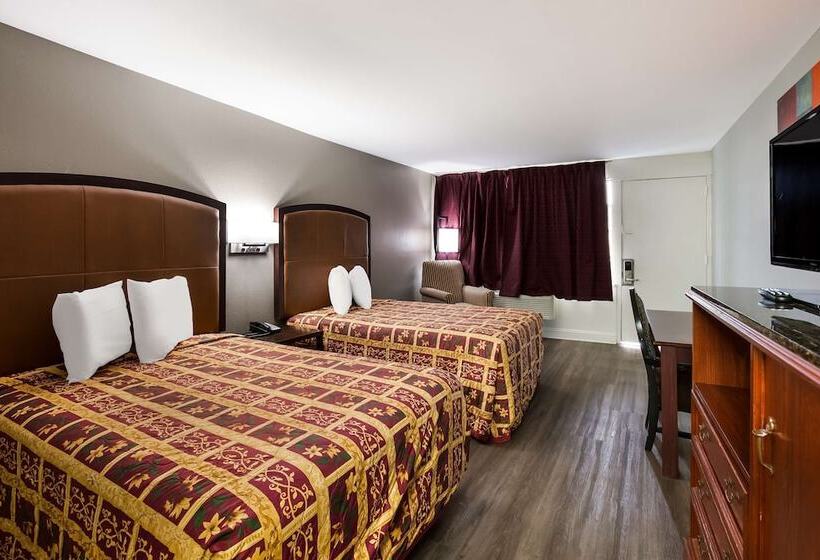 اتاق استاندارد با 2 تخت دوبل, Knights Inn Fayetteville   Fort Bragg