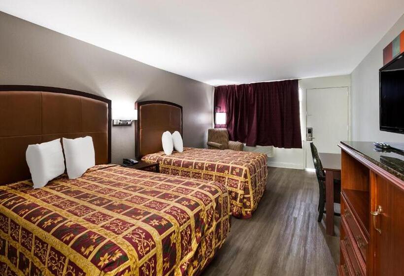 اتاق استاندارد با 2 تخت دوبل, Knights Inn Fayetteville   Fort Bragg