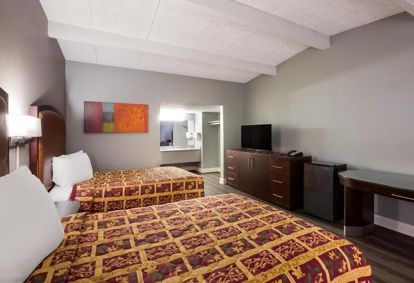 اتاق استاندارد با 2 تخت دوبل, Knights Inn Fayetteville   Fort Bragg