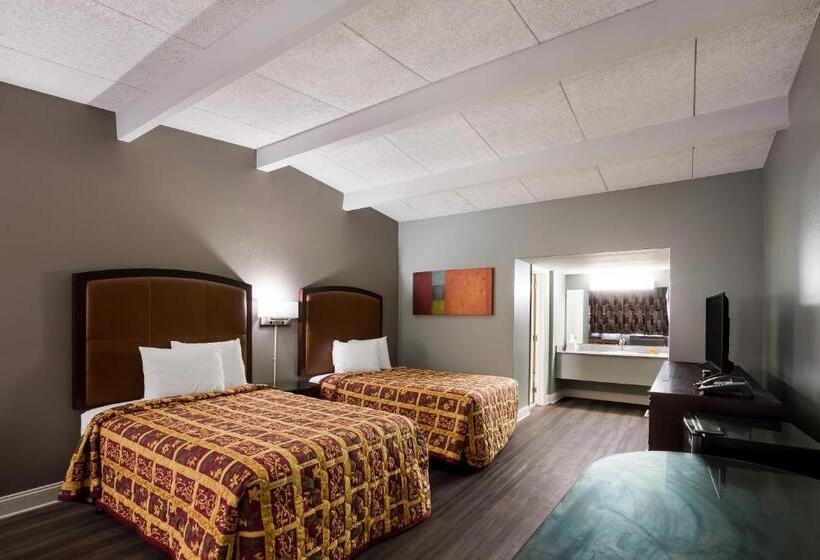 اتاق استاندارد با 2 تخت دوبل, Knights Inn Fayetteville   Fort Bragg
