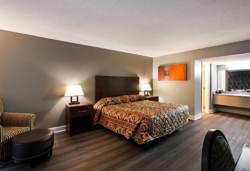اتاق استاندارد با تخت بزرگ, Knights Inn Fayetteville   Fort Bragg