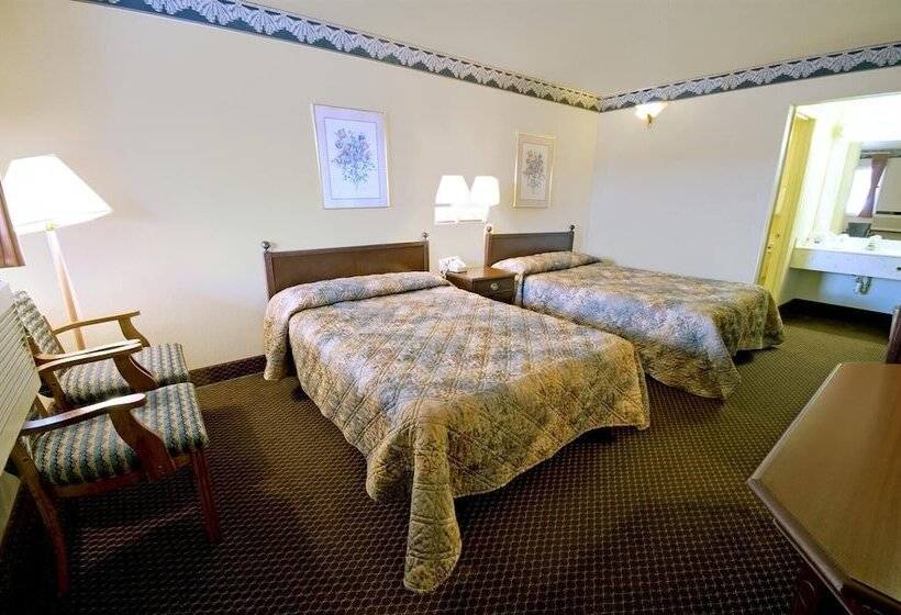 اتاق استاندارد با 2 تخت دوبل, Americas Best Value Inn Roxboro