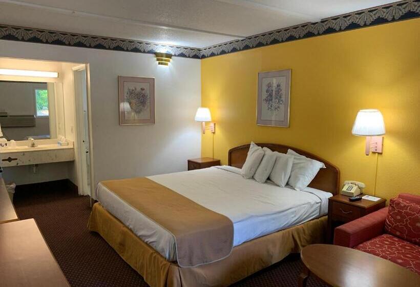 اتاق استاندارد با تخت بزرگ, Americas Best Value Inn Roxboro