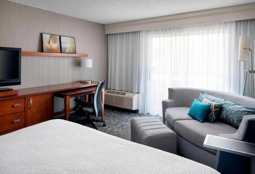 اتاق استاندارد با تخت بزرگ, Courtyard By Marriott San Mateo Foster City