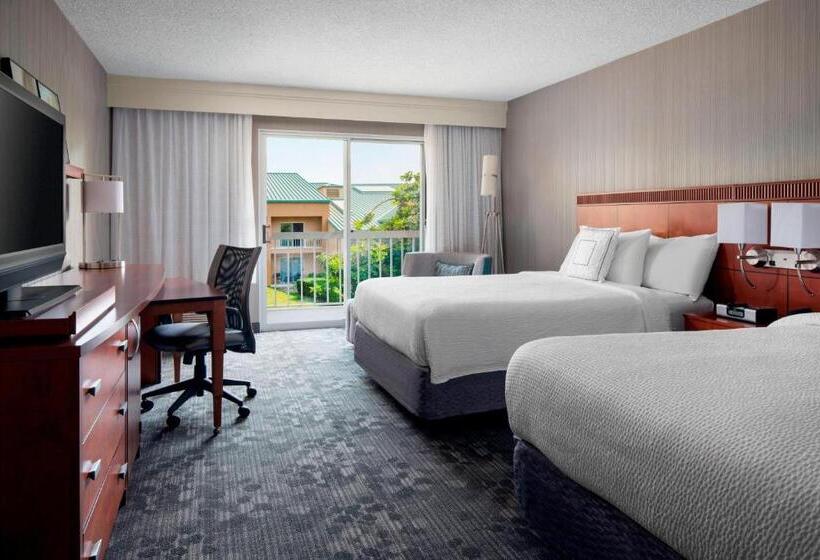 اتاق استاندارد با تخت دو نفره بزرگ, Courtyard By Marriott San Mateo Foster City