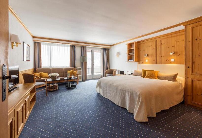 اتاق لوکس با چشم‌انداز, Europa Suites St Moritz
