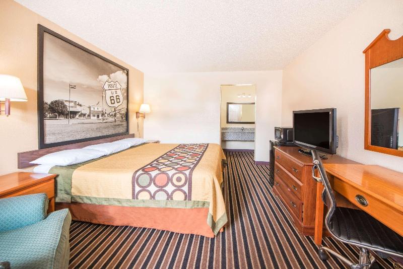 اتاق استاندارد با تخت بزرگ, Super 8 By Wyndham Tulsa/arpt/st Fairgrounds