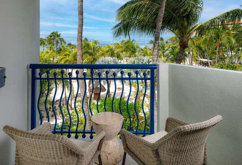 اتاق استاندارد با چشم‌انداز دریا, Hilton Aruba Caribbean Resort And Casino