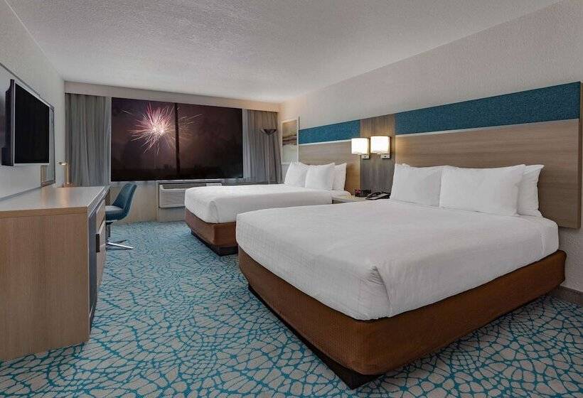 اتاق استاندارد با 2 تخت دوبل, Wyndham Orlando Resort & Conference Center Celebration Area