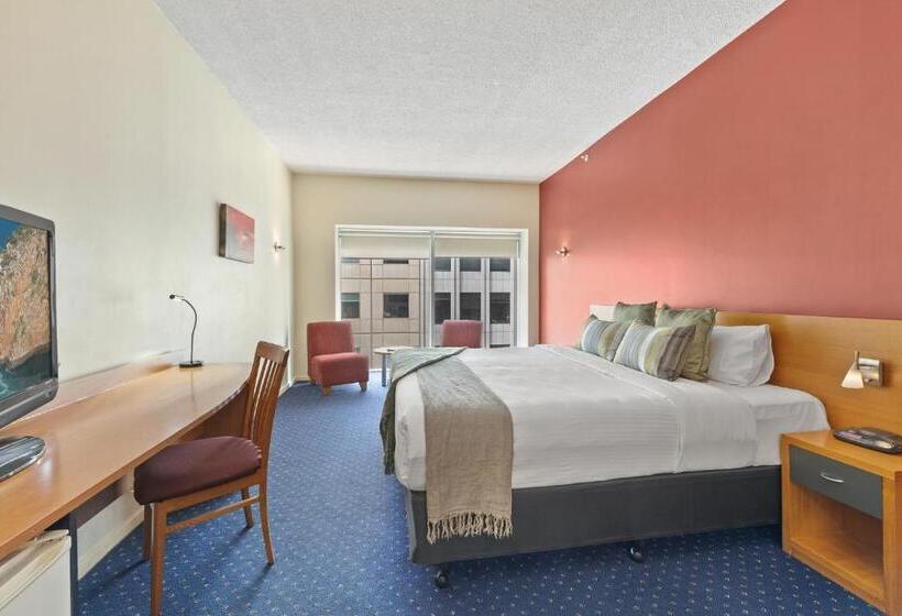 اتاق سوپریور با تخت بزرگ, Yehs Hotel Melbourne Cbd