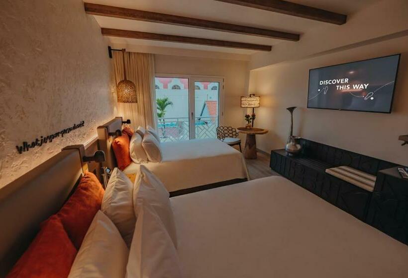 اتاق استاندارد با 2 تخت دوبل, Renaissance Wind Creek Aruba Resort