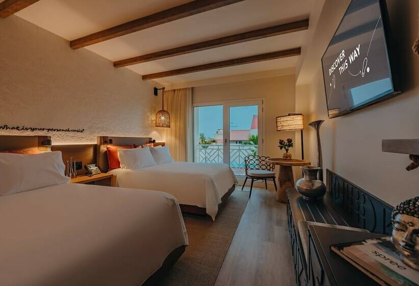 اتاق استاندارد با 2 تخت دوبل, Renaissance Wind Creek Aruba Resort