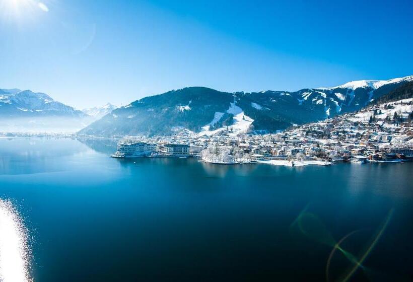 اتاق استاندارد با چشم‌انداز کوهستان, Seehotel Bellevue