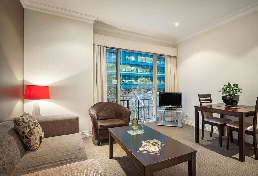 1 Schlafzimmer Apartment, Comfort Hotel Melbourne Central