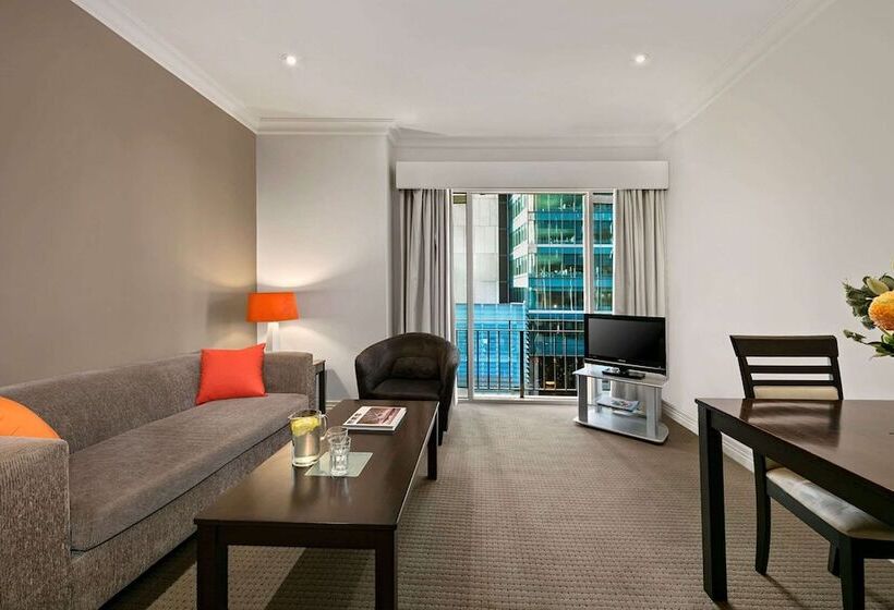 1 Schlafzimmer Apartment, Comfort Hotel Melbourne Central