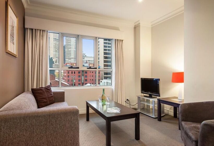 1 Schlafzimmer Apartment, Comfort Hotel Melbourne Central