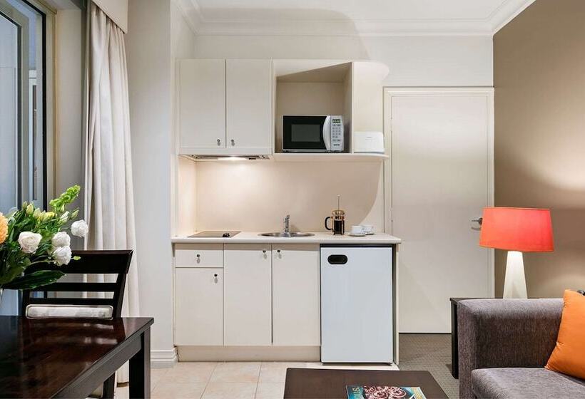 1 Schlafzimmer Apartment, Comfort Hotel Melbourne Central