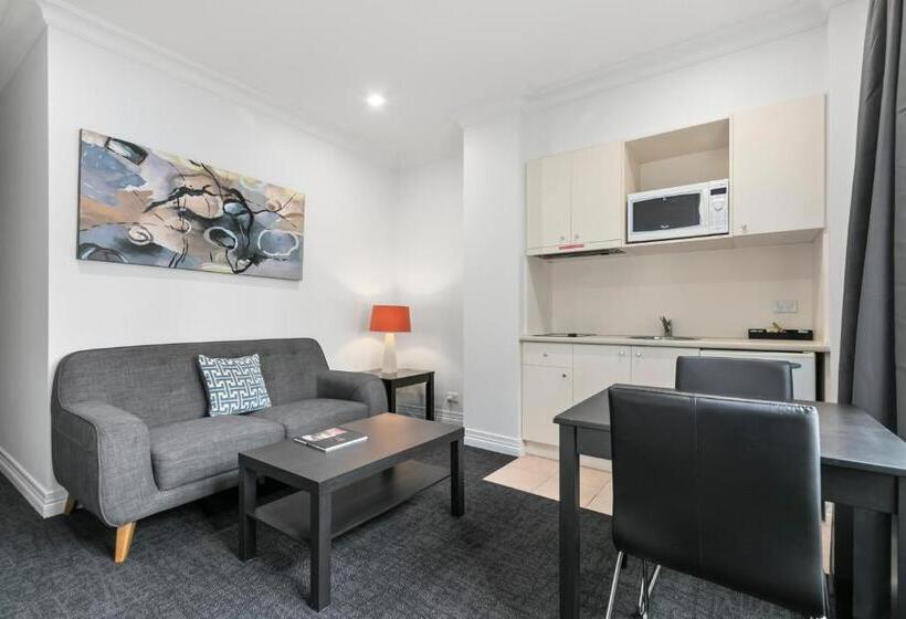 1 Schlafzimmer Apartment, Comfort Hotel Melbourne Central