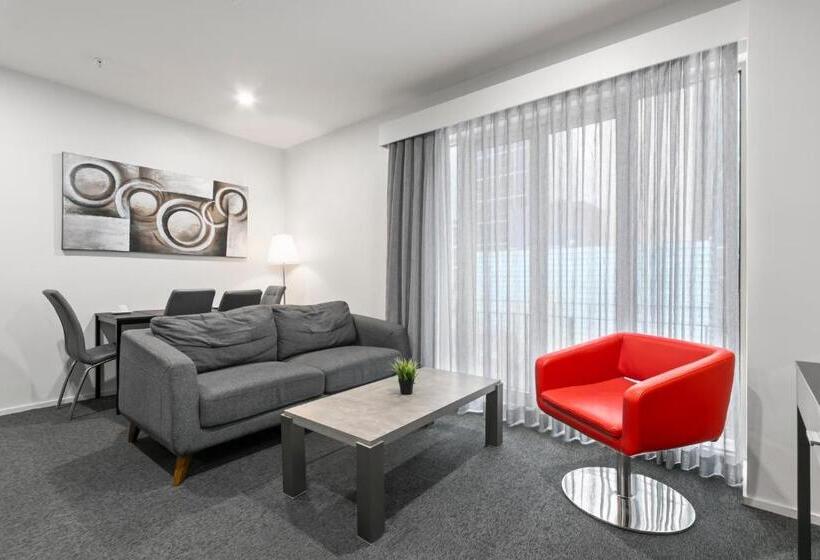 2 Schlafzimmer Apartment, Comfort Hotel Melbourne Central