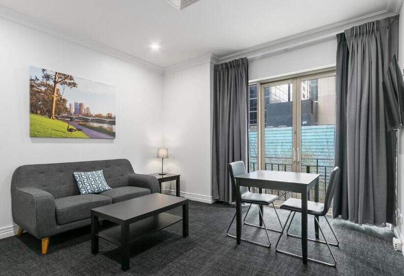 1 Schlafzimmer Apartment, Comfort Hotel Melbourne Central