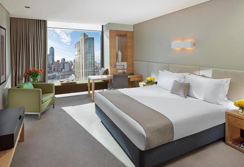 Standaardkamer met Kingsize Bed, Crown Promenade Melbourne