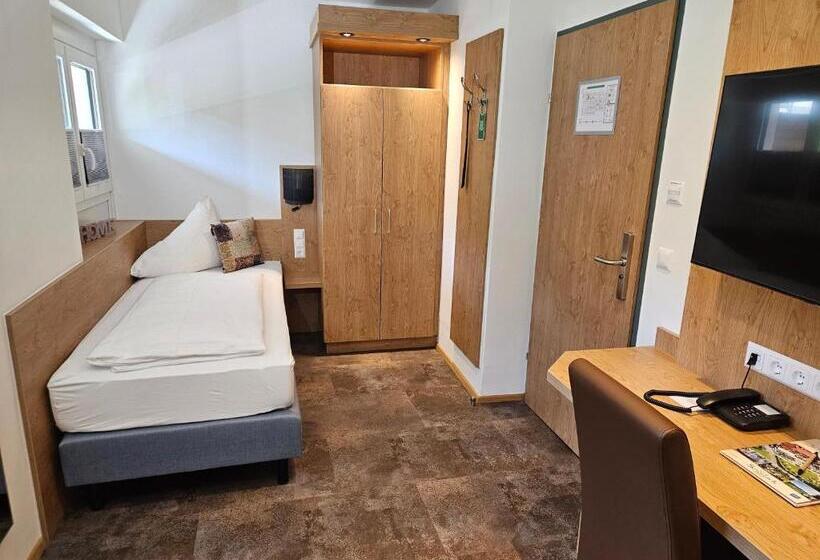 اتاق استاندارد یک تخته با بالکن, Dei Hotel Schönblick