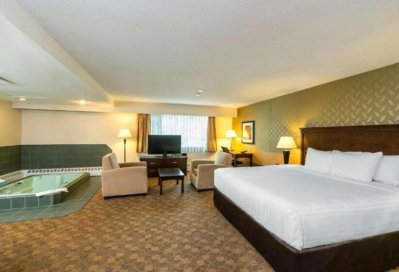 اتاق لوکس با تخت بزرگ, Prestige Riverside Lodge Quesnel