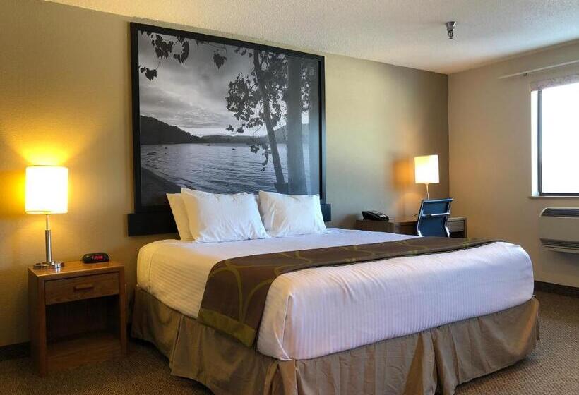 Suite Deluxe Lit King Size, Super 8 By Wyndham Salmon Arm