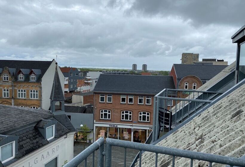 اتاق استاندارد یک تخته با چشم‌انداز شهر, Herning City