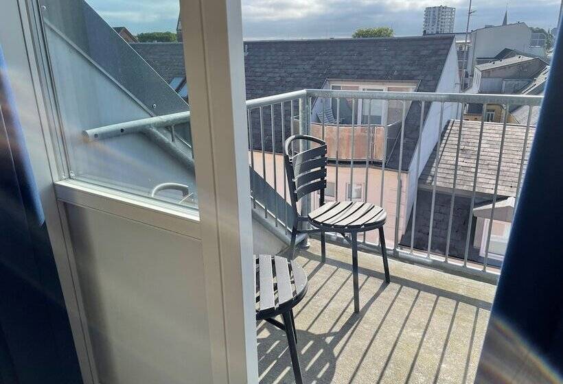 اتاق استاندارد یک تخته با چشم‌انداز شهر, Herning City