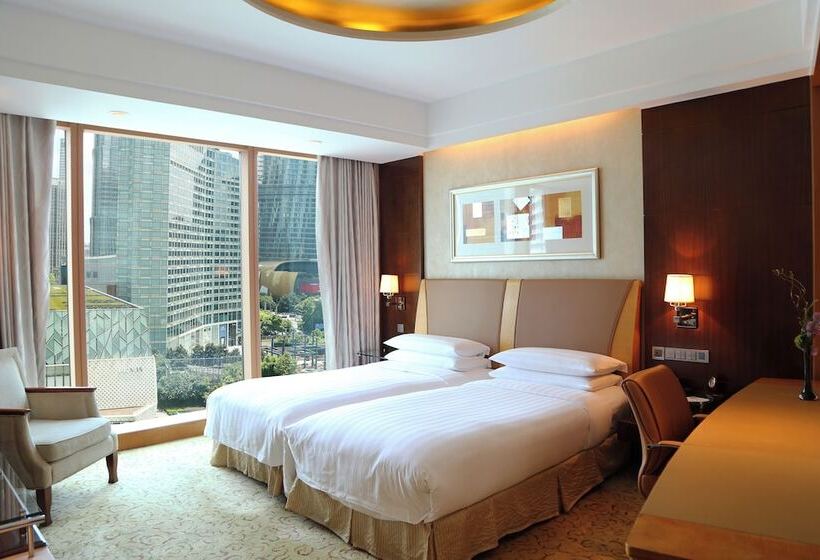 Pokój Executive, Pudong Shangrila, Shanghai