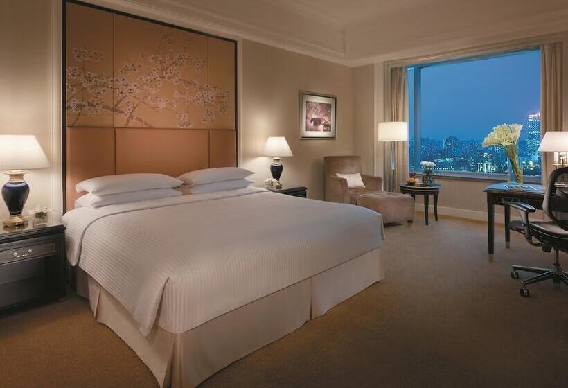 Quarto Deluxe, Pudong Shangrila, Shanghai