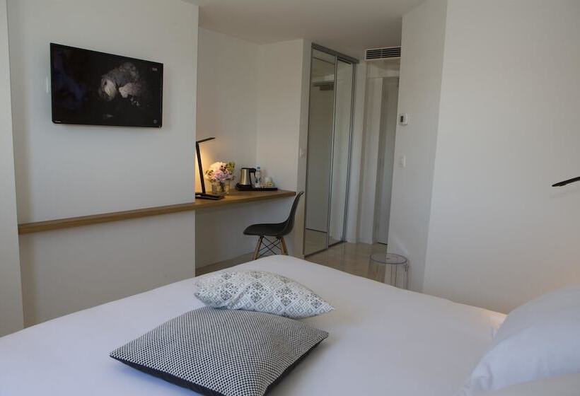 اتاق استاندارد با تخت دوبل و چشم‌انداز دریا, Best Western Hotel Alcyon
