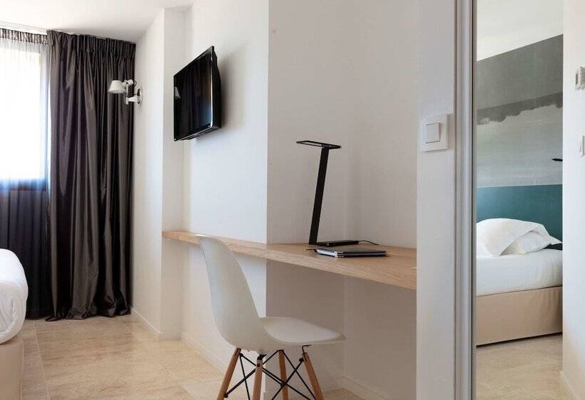اتاق استاندارد با تخت دوبل و چشم‌انداز دریا, Best Western Hotel Alcyon