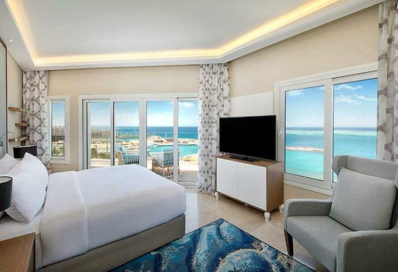 Suite Kingsize Bett, Hilton Hurghada Plaza