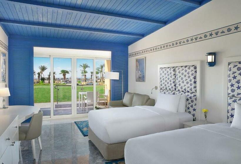 Premiumzimmer mit Meerblick, Hilton Hurghada Plaza