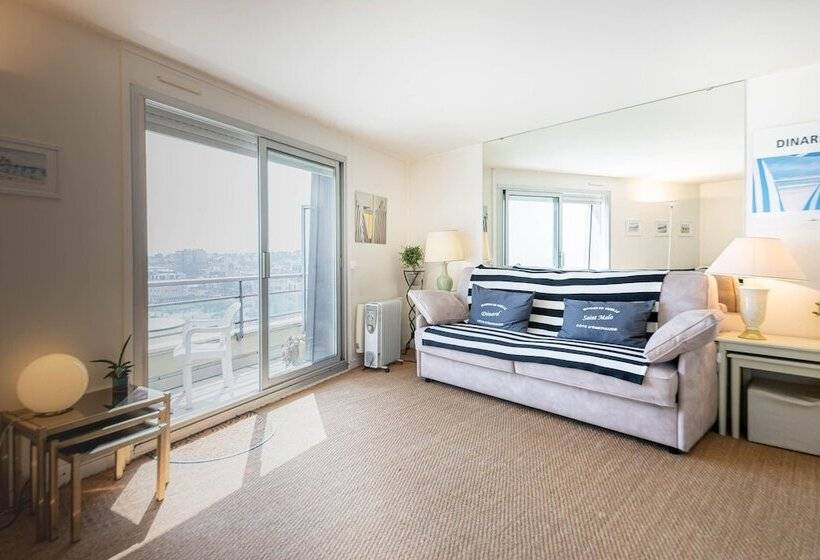 Superior Studio Sea View, Le Crystal Dinard Plage