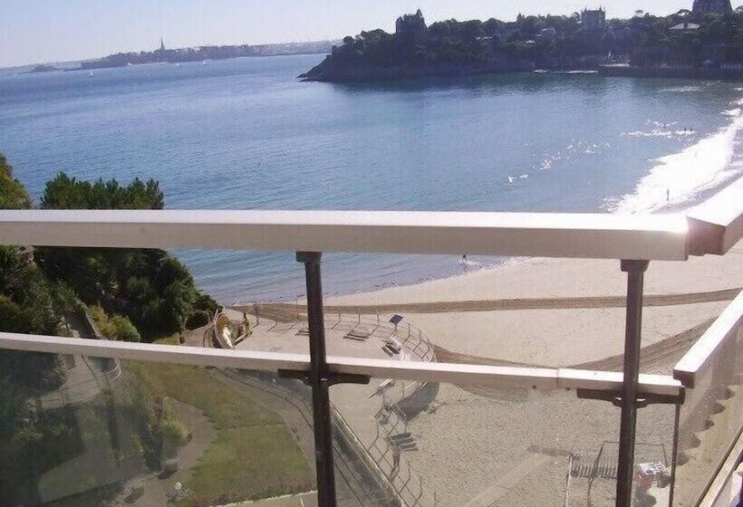 آپارتمان 2 خوابه با چشم‌انداز دریا, Le Crystal Dinard Plage