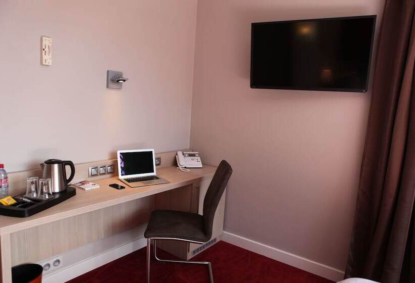 اتاق پریمیوم یک تخته, Hôtel Les Trois Roses, Meylan Grenoble The Originals Boutique