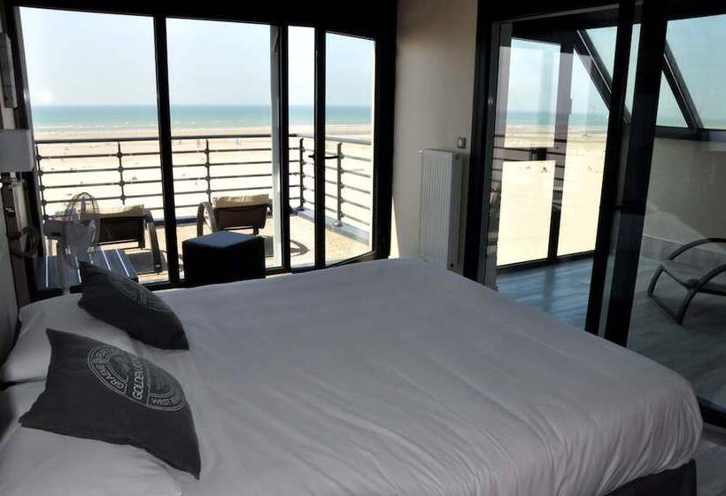 اتاق سوپریور با چشم‌انداز دریا, The Originals Boutique, Hôtel Neptune, Bercksurmer