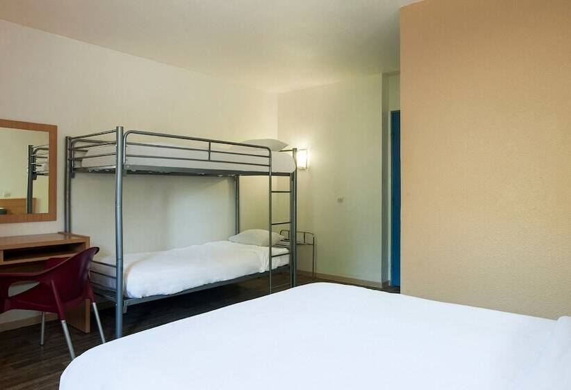 اتاق استاندارد چهار تخته, The Originals Boutique, Hôtel Neptune, Bercksurmer