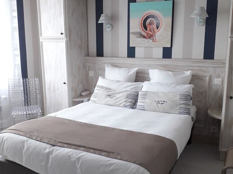اتاق استاندارد سه نفره, Hôtel The Originals Miramar, Royan Pontaillac