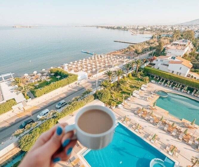 اتاق اجرایی با چشم‌انداز دریا, Divani Apollon Palace & Thalasso