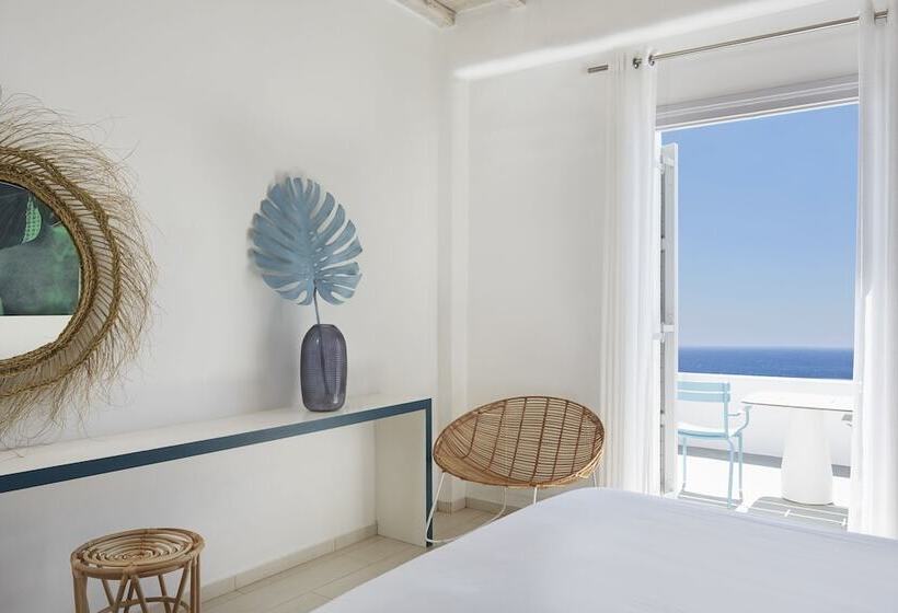 اتاق پرمیوم با چشم‌انداز دریا, Kouros Hotel & Suites