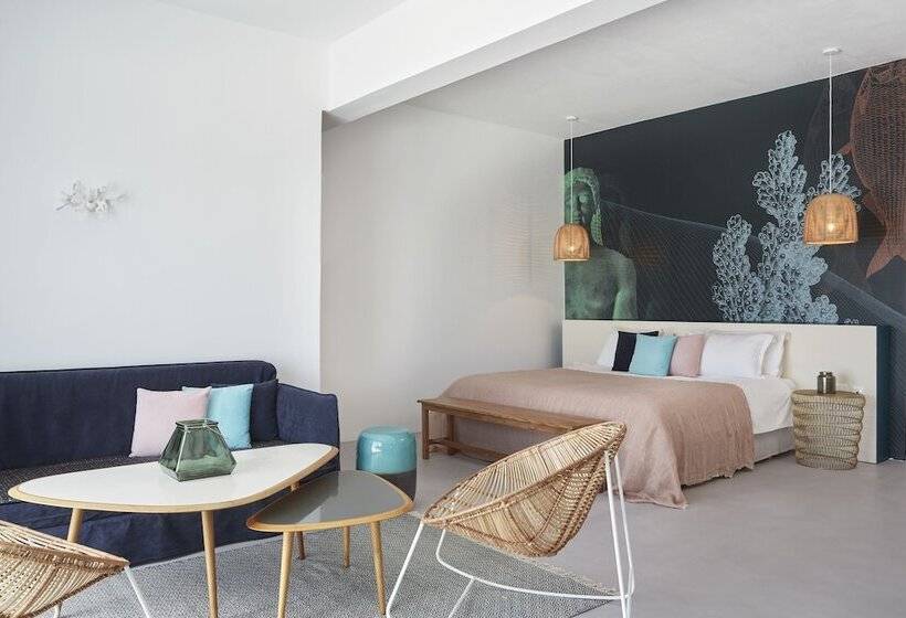 سوییت سوپریور با چشم‌انداز دریا, Kouros Hotel & Suites