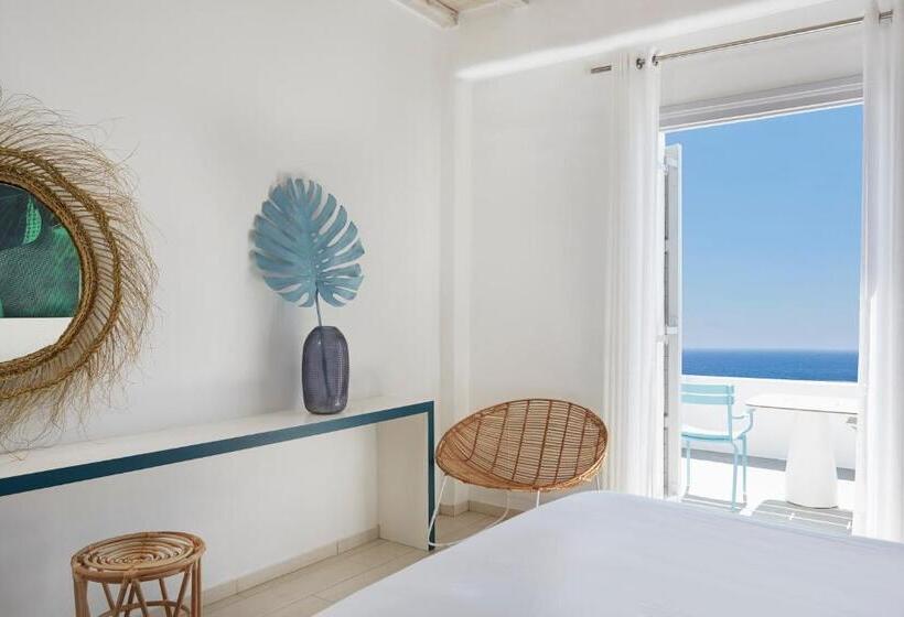 اتاق پرمیوم با چشم‌انداز دریا, Kouros Hotel & Suites