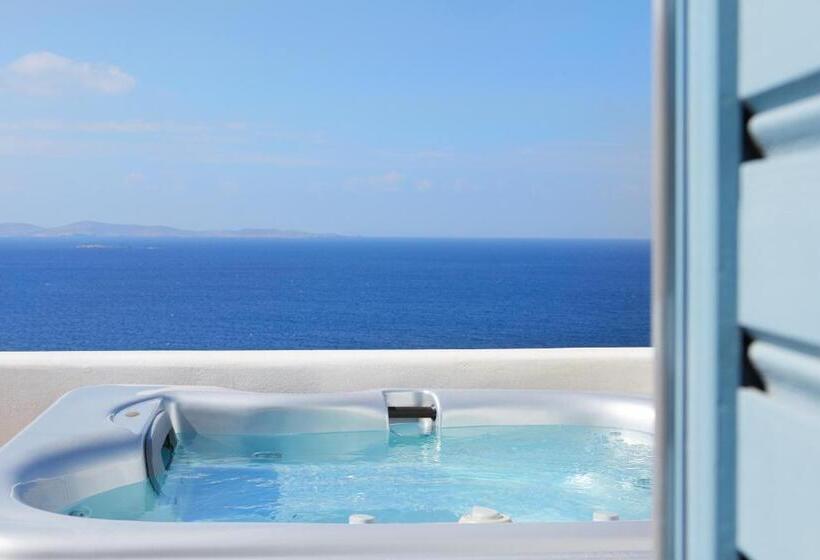 اتاق سوپریور با چشم‌انداز دریا, Kouros Hotel & Suites