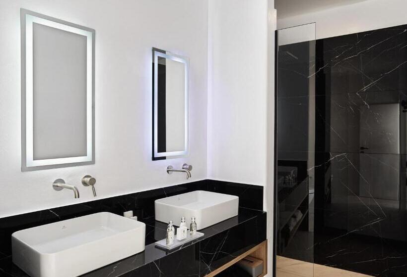 ویلای 2 خوابه با چشم‌انداز دریا, Kouros Hotel & Suites