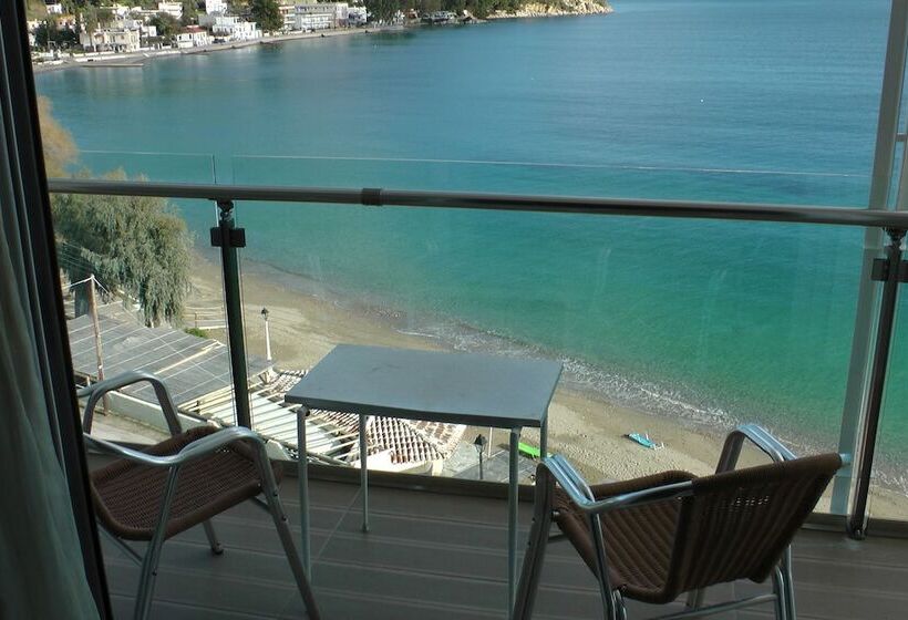 اتاق سوپریور یک تخته با چشم‌انداز دریا, New Aegli Resort